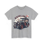 Flag Village UK Vintage Car Flag T-SHIRT Heavy Cotton Tee UK0020