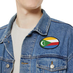 Flag Village Comoros Flag Embroidery Iron-On Patches