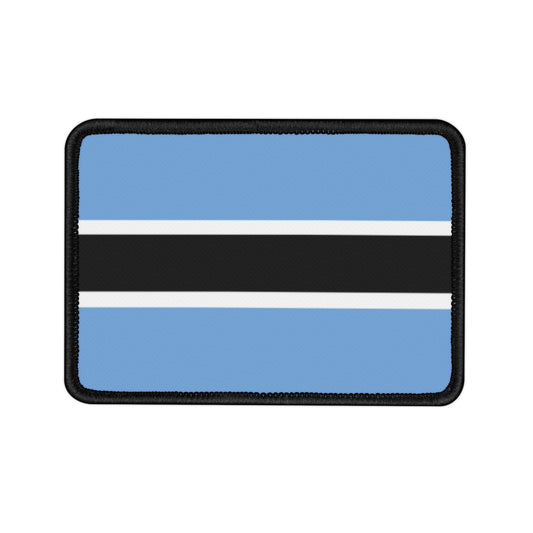 Flag Village Botswana Flag Embroidery Iron-On Patches