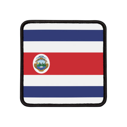 Flag Village Costa Rica Flag Embroidery Iron-On Patches