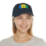 Flag Village Saint Vincent And The Grenadines Flag Hat Cap with Leather Patch