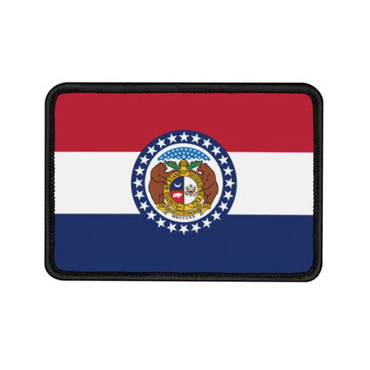 Flag Village Missouri State Flag Embroidery Iron-On Patches