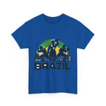 Flag Village Brazil Sporting Flag T-SHIRT Heavy Cotton Tee BRA0005