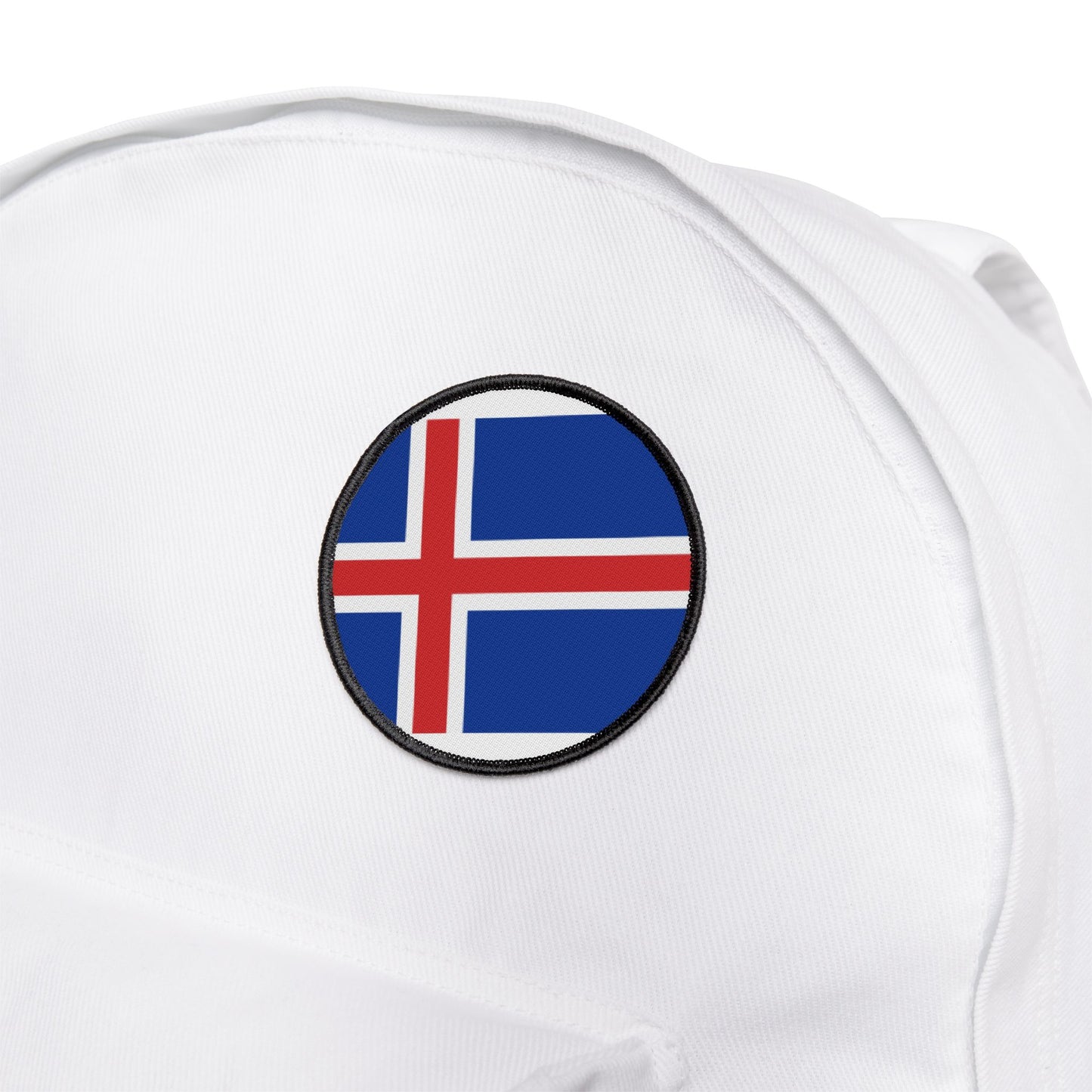Flag Village Iceland Flag Embroidery Iron-On Patches