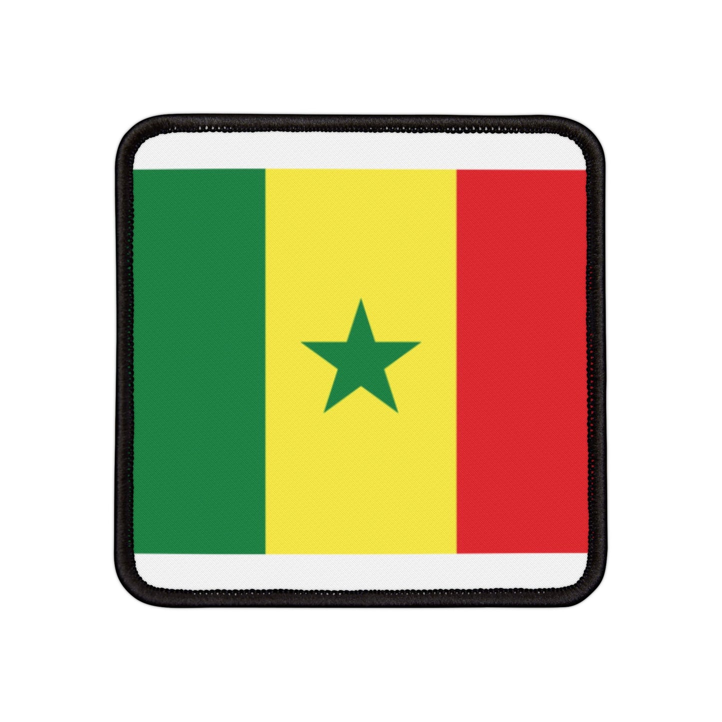 Flag Village Senegal Flag Embroidery Iron-On Patches