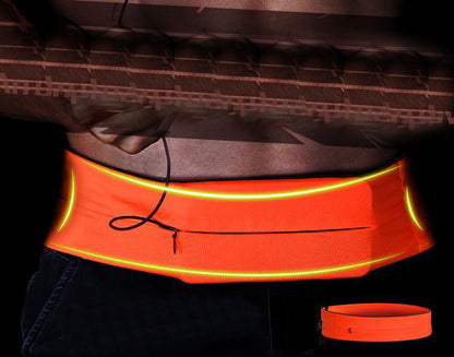 Flag Village Outdoor Sports Waistband Elastic Mobile Phone Bag Sports Belt Bag