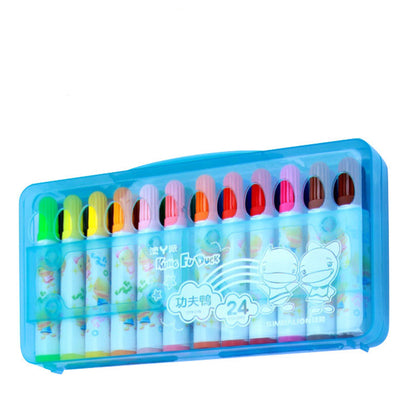 Flag Village Painting Crayons Gift Box Children's Thick Head Set