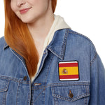 Flag Village Spain Flag Embroidery Iron-On Patches