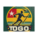 Flag Village Togo Sporting Flag Puzzle (110, 252, 520, 1014-piece) TGO0001