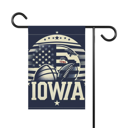 Flag Village Iowa State Flag Sporting Garden & House Banner IA0004