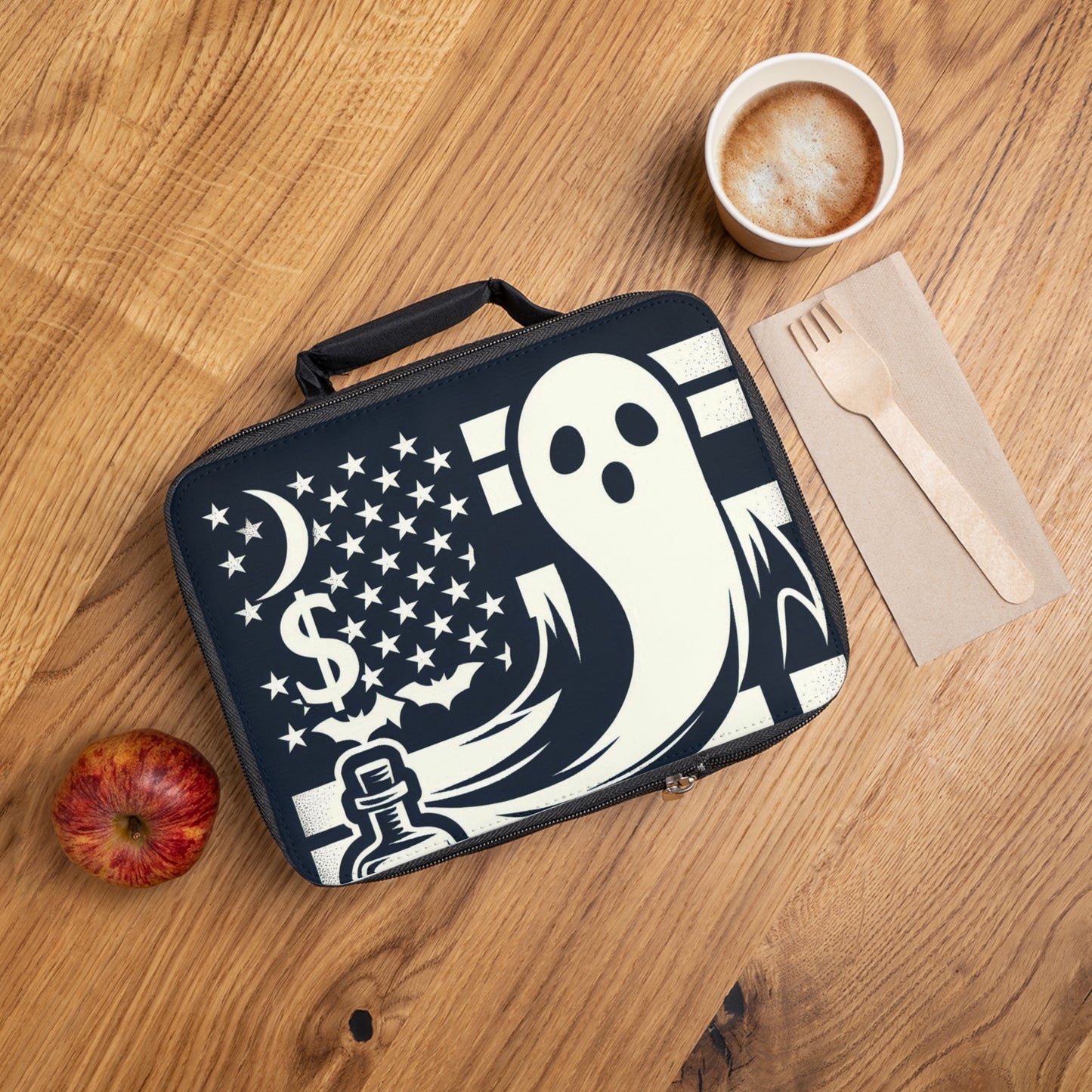 Flag Village Halloween Witch Lunch Bag HW0067