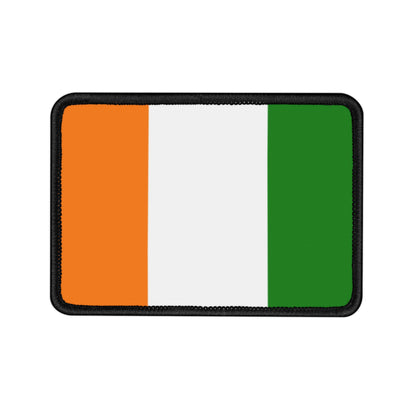 Flag Village Cote D'Ivoire(Ivory Coast) Flag Embroidery Iron-On Patches