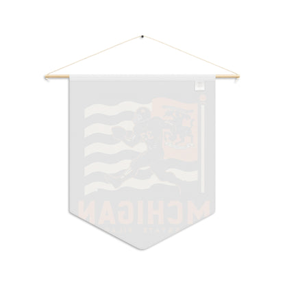 Flag Village Michigan State Flag Pennant Sporting Home Wall decoration MI0002