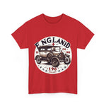 Flag Village UK Vintage Car Flag T-SHIRT Heavy Cotton Tee UK0019