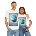Flag Village Argentina Sporting Flag T-SHIRT Heavy Cotton Tee ARG0003