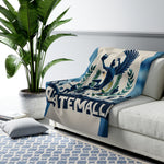 Flag Village Guatemala Sporting Fleece Blanket 50" x 60"
