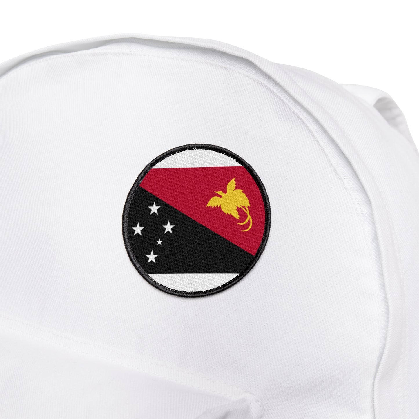 Flag Village Papua New Guinea Flag Embroidery Iron-On Patches