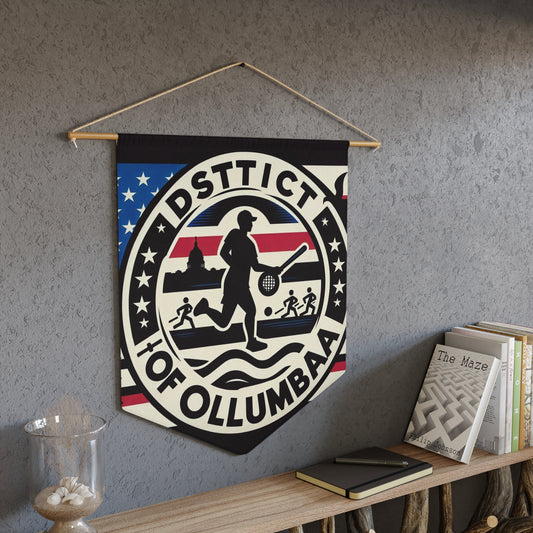 Flag Village Washington DC State Flag Pennant Sporting Home Wall decoration DC0001
