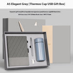 Flag Village Notebook Gift Box Vacuum Cup Set Business Gift Company Activity High-end Practical Gift