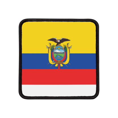 Flag Village Ecuador Flag Embroidery Iron-On Patches