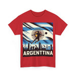 Flag Village Argentina Flag T-SHIRT Heavy Cotton Tee ARG0001
