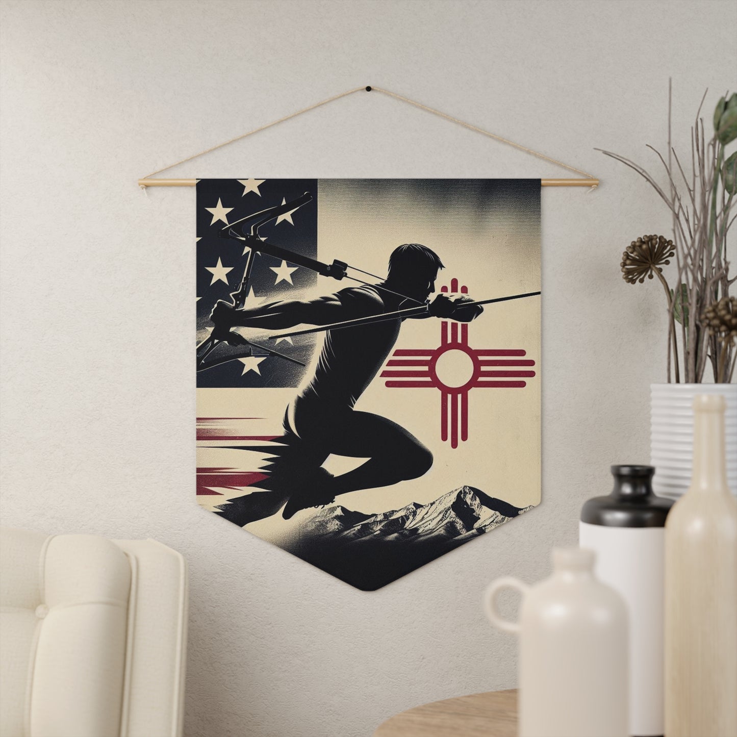 Flag Village New Mexico State Flag Pennant Sporting Home Wall decoration NM0002