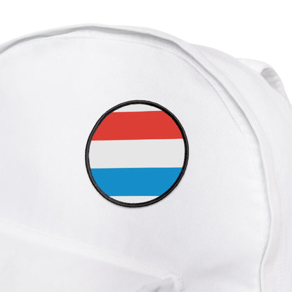 Flag Village Luxembourg Flag Embroidery Iron-On Patches
