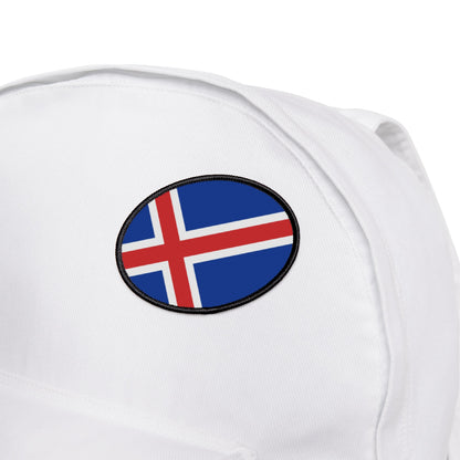 Flag Village Iceland Flag Embroidery Iron-On Patches