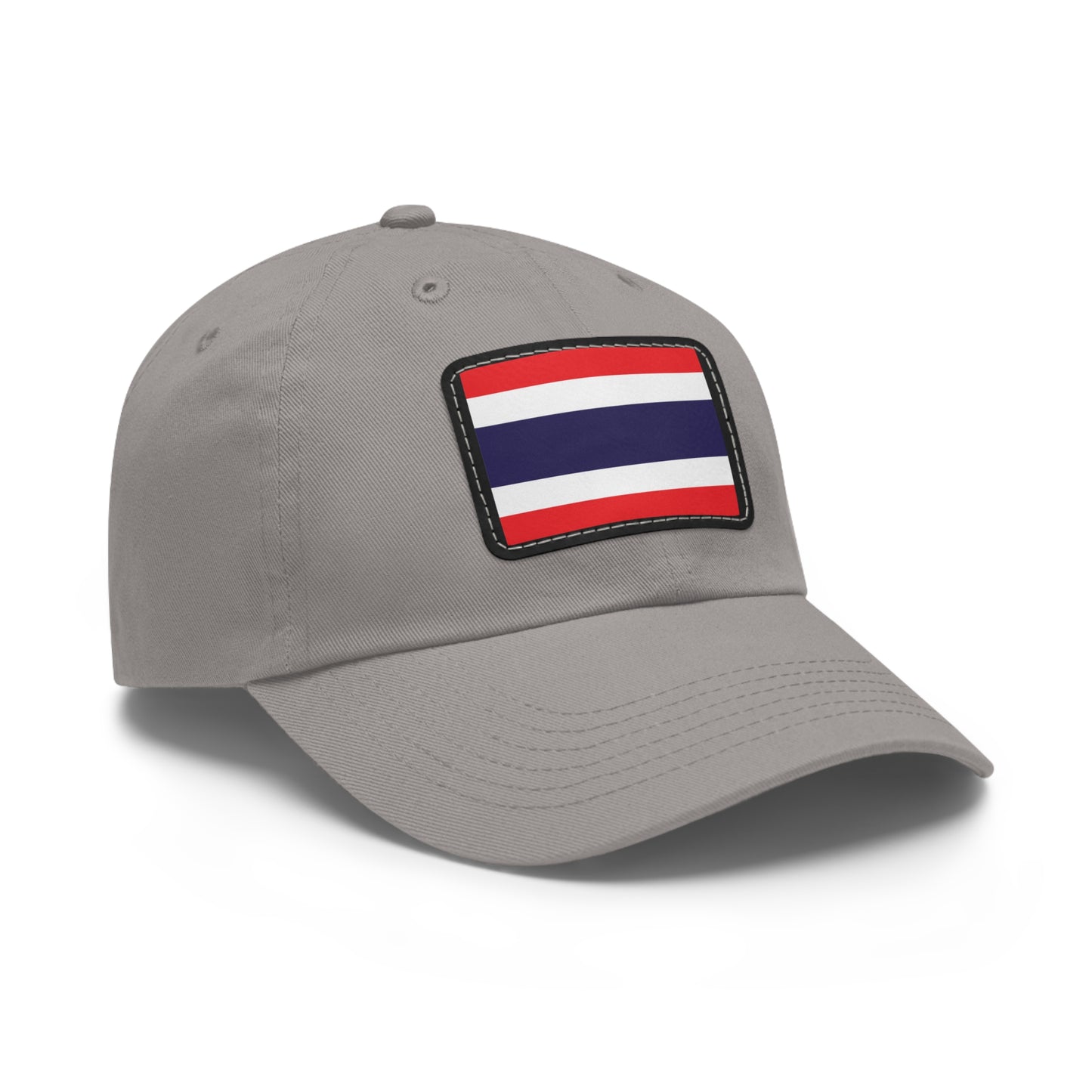 Flag Village Thailand Flag Hat Cap with Leather Patch