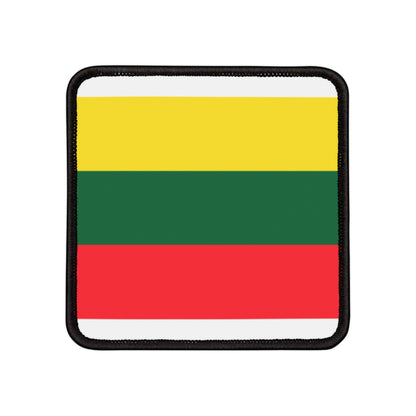Flag Village Lithuania Flag Embroidery Iron-On Patches