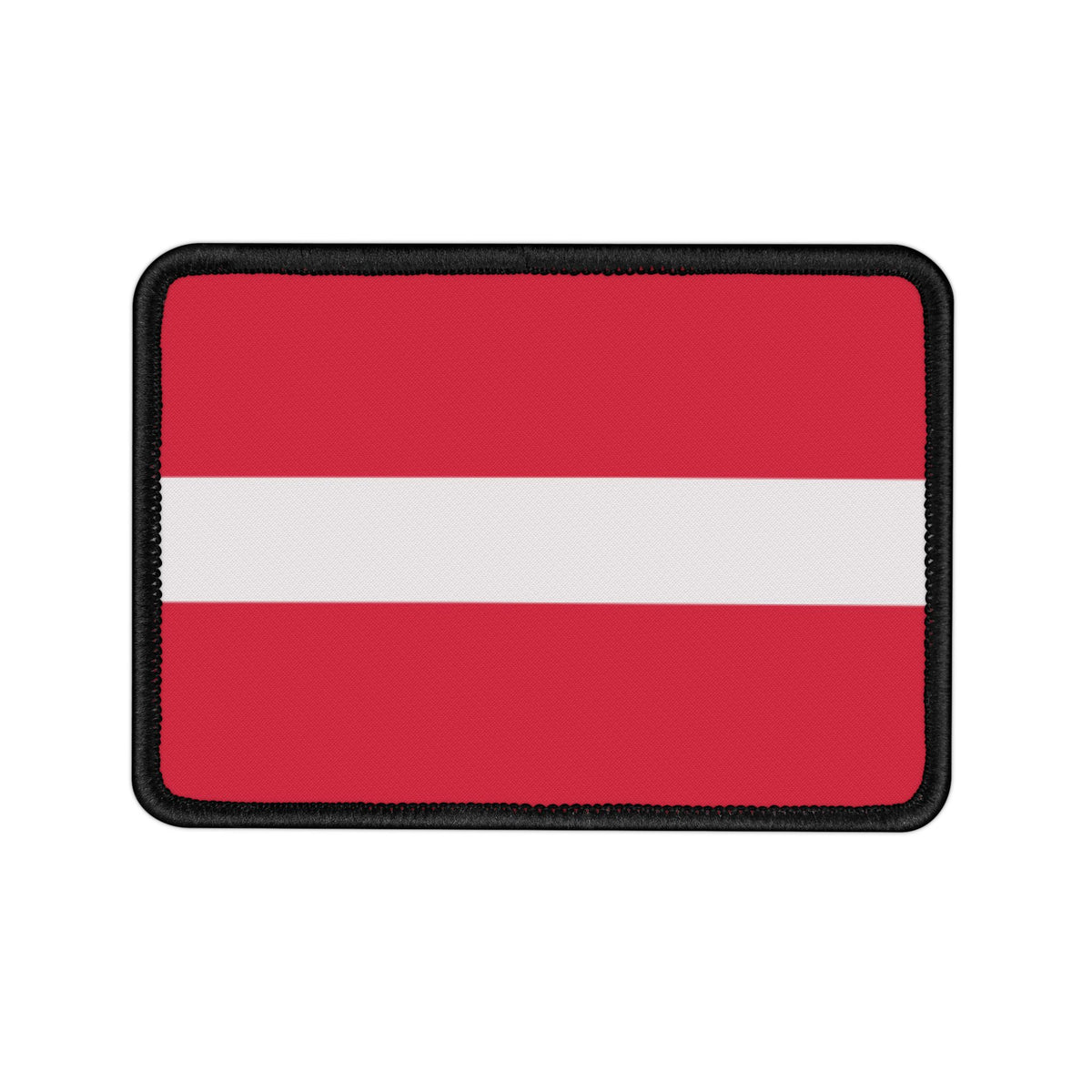 Flag Village Latvia Flag Embroidery Iron-On Patches
