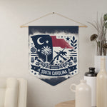 Flag Village South Carolina State Flag Pennant Sporting Home Wall decoration SC0001