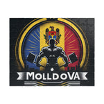 Flag Village Moldova Sporting Flag Puzzle (110, 252, 520, 1014-piece) MDA0001