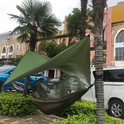 Flag Village Camping Mosquito Net Hammock Package