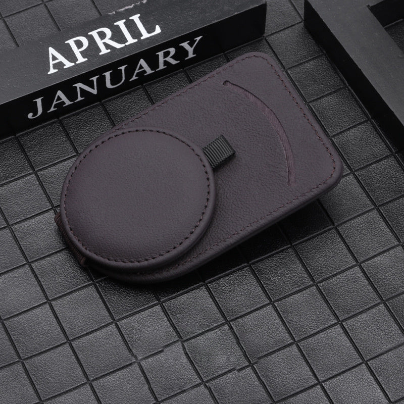 Flag Village Auto Tools Car Glasses Holder Universal Sun Visor Eyeglasses Clip Sunglasses Case Card Holder Auto Interior Accessories