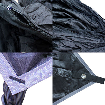 Flag Village Portable Camping Hammock With Mosquito Net And Awning