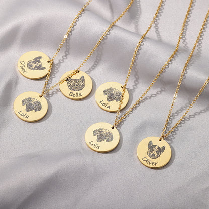 Flag Village Personalized Gifts For Mom Unique Jewelry Pet Photo Cust Om