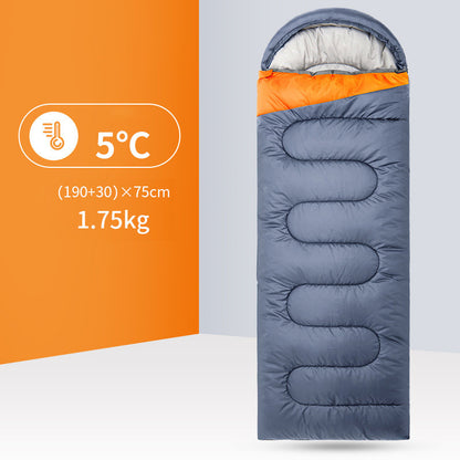 Flag Village Outdoor Camping Portable Warm Trip Sleeping Bag