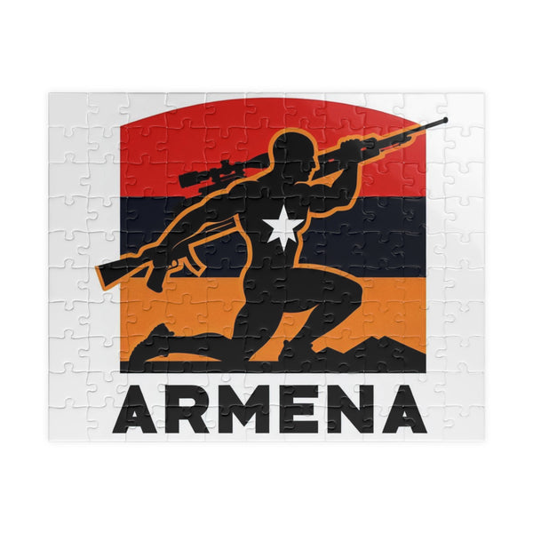 Flag Village Armenia Sporting Flag Puzzle (110, 252, 520, 1014-piece) ARM0006