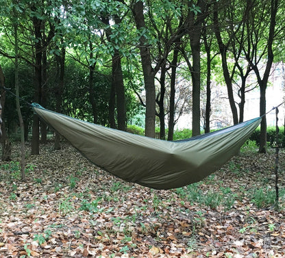Flag Village Outdoor camping warm cover cotton hammock