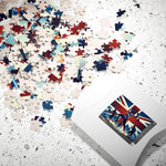 Flag Village United Kingdom Sporting Flag Puzzle (110, 252, 520, 1014-piece) UK0015