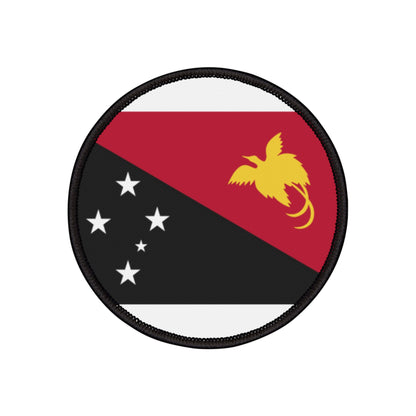 Flag Village Papua New Guinea Flag Embroidery Iron-On Patches