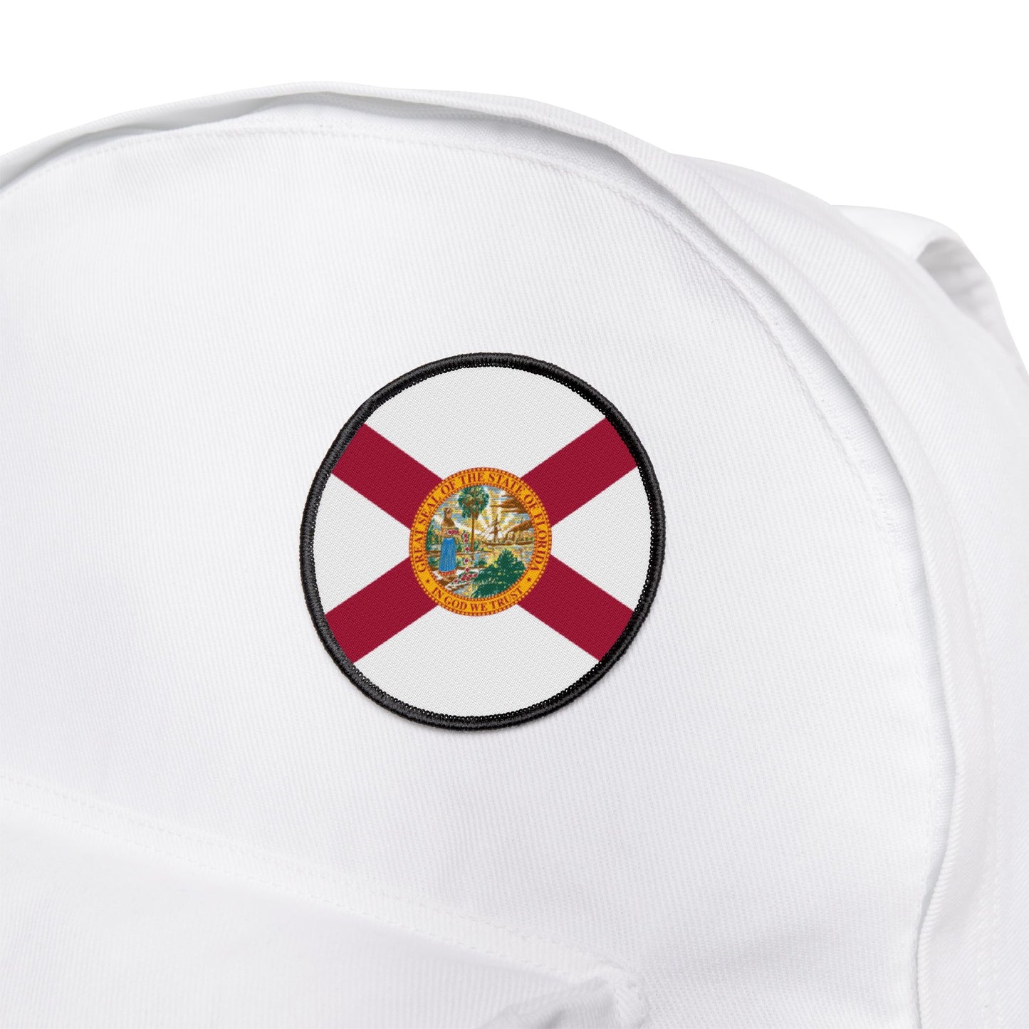 Flag Village Florida State Flag Embroidery Iron-On Patches