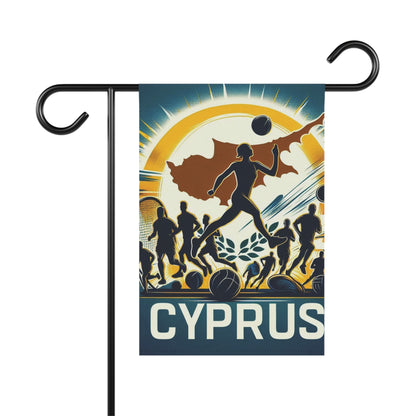 Flag Village Cyprus Flag Sporting Garden & House Banner CYP0004
