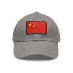 Flag Village China Flag Hat Cap with Leather Patch