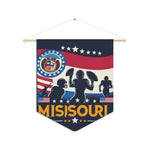 Flag Village Missouri State Flag Pennant Sporting Home Wall decoration MO0001