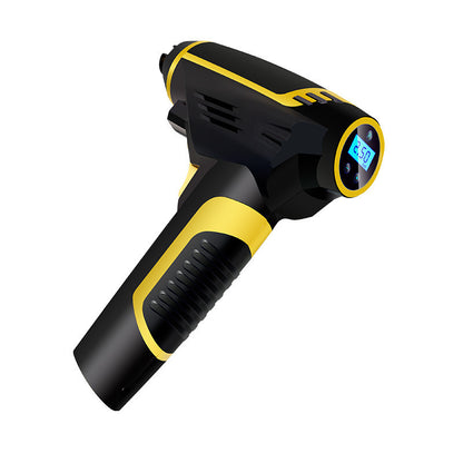 Flag Village Auto Tools Automatic Portable Handheld Digital LED Smart Car Air Compressor Pump