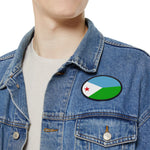 Flag Village Djibouti Flag Embroidery Iron-On Patches