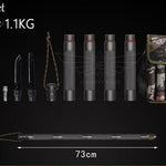 Flag Village Outdoor Defense Tactical Stick Alpenstock Hiking Camping Equipment Multifunctional Walking Stick