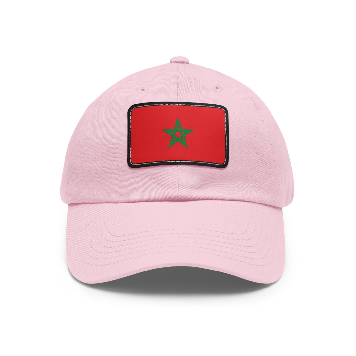 Flag Village Morocco Flag Hat Cap with Leather Patch